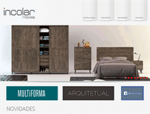 Tablet Screenshot of incolar.com.br